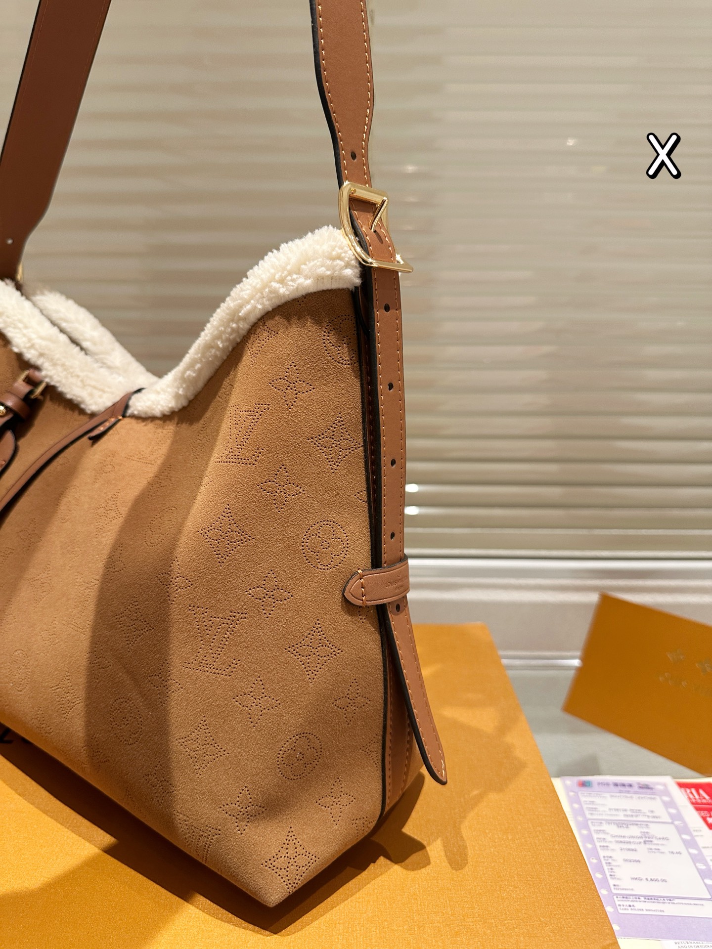 LV Plush CarryAll Handbag