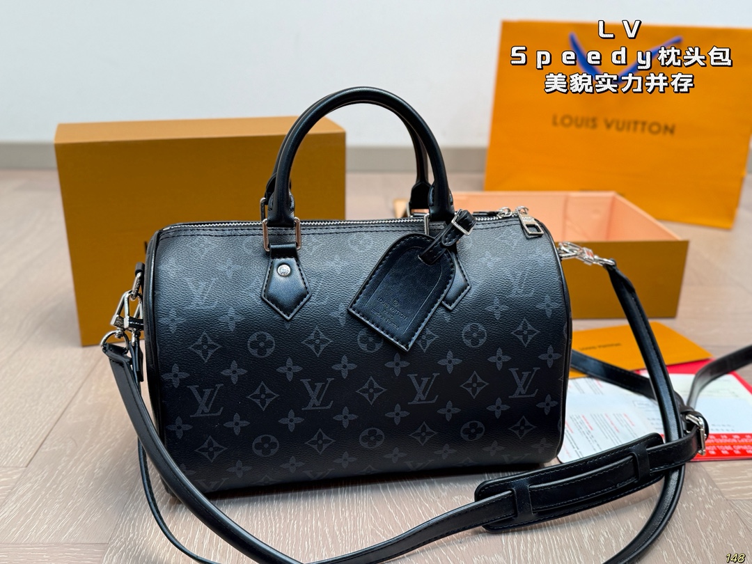 LV Speedy Soft 30 Pillow Bag