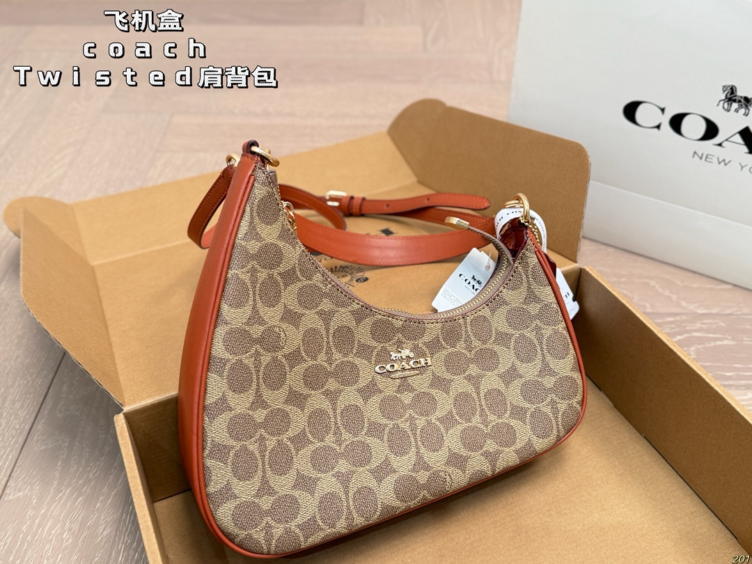 Coach Twisted Teri Shoulder Bag