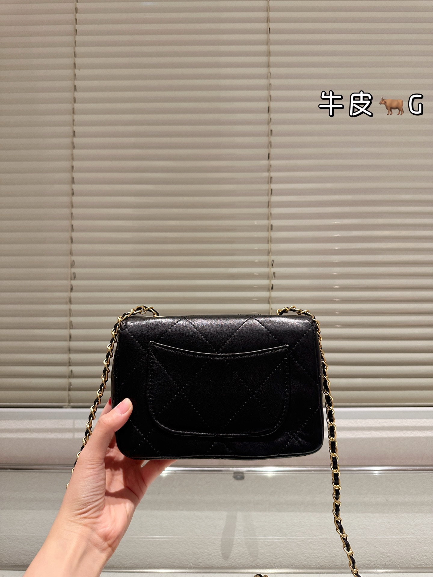 Chanel 25K Black Bow Handbag