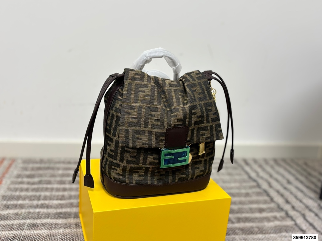 Fendi Multifunctional Bucket Backpack