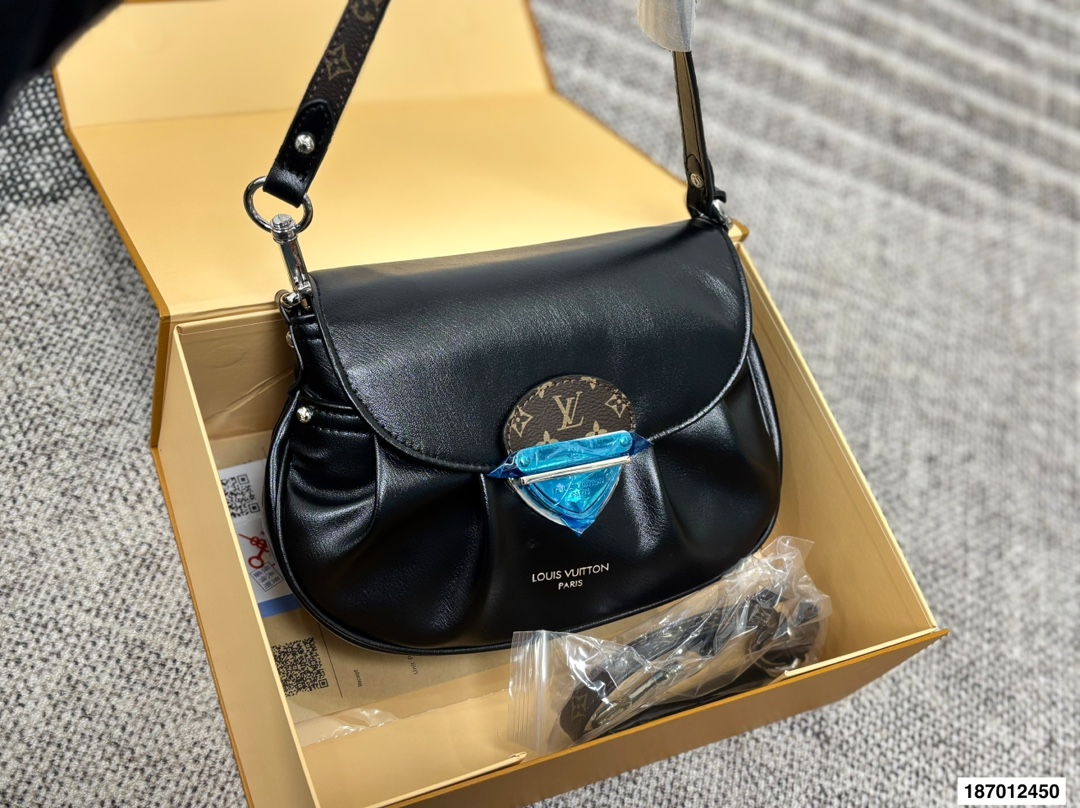 LV Sunset Ingot-Shaped Shoulder Bag