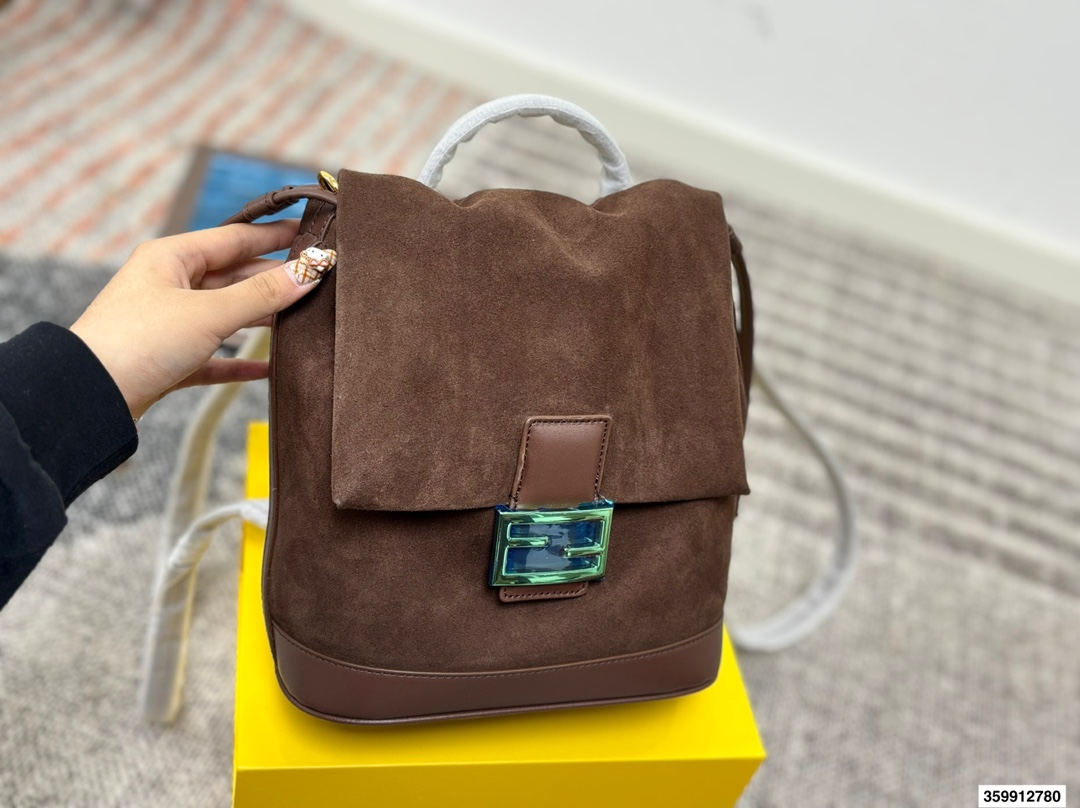 Fendi Multifunctional Bucket Backpack