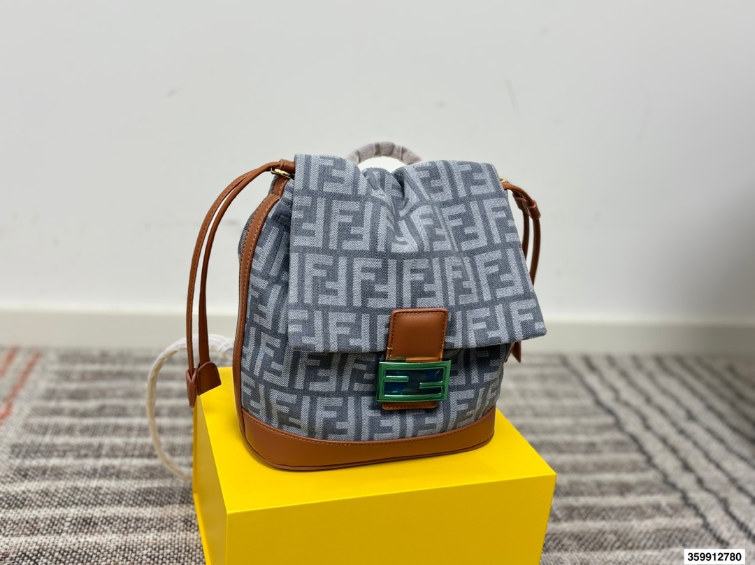 Fendi Multifunctional Bucket Backpack