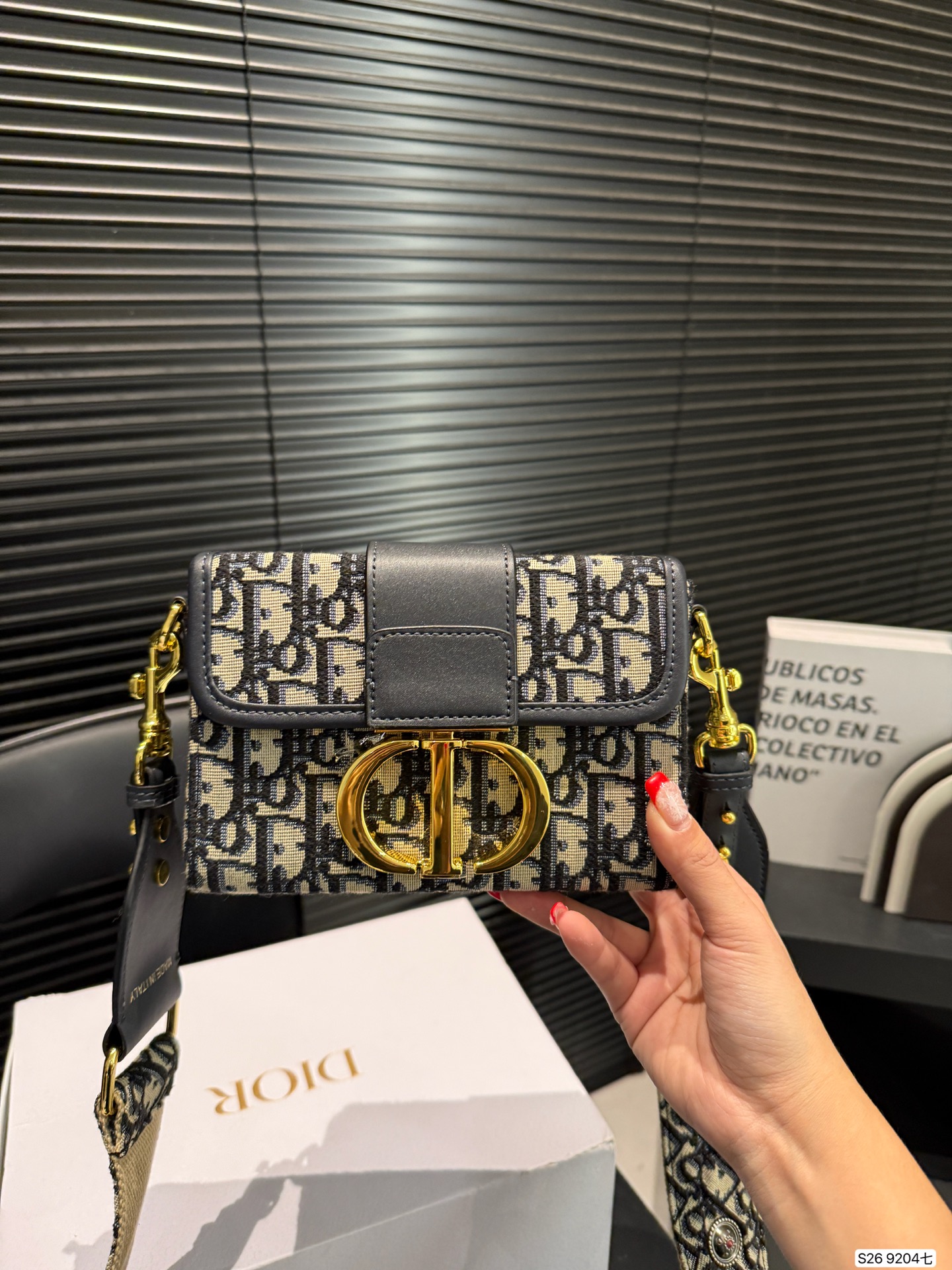 Dior Box Montaigne Bag