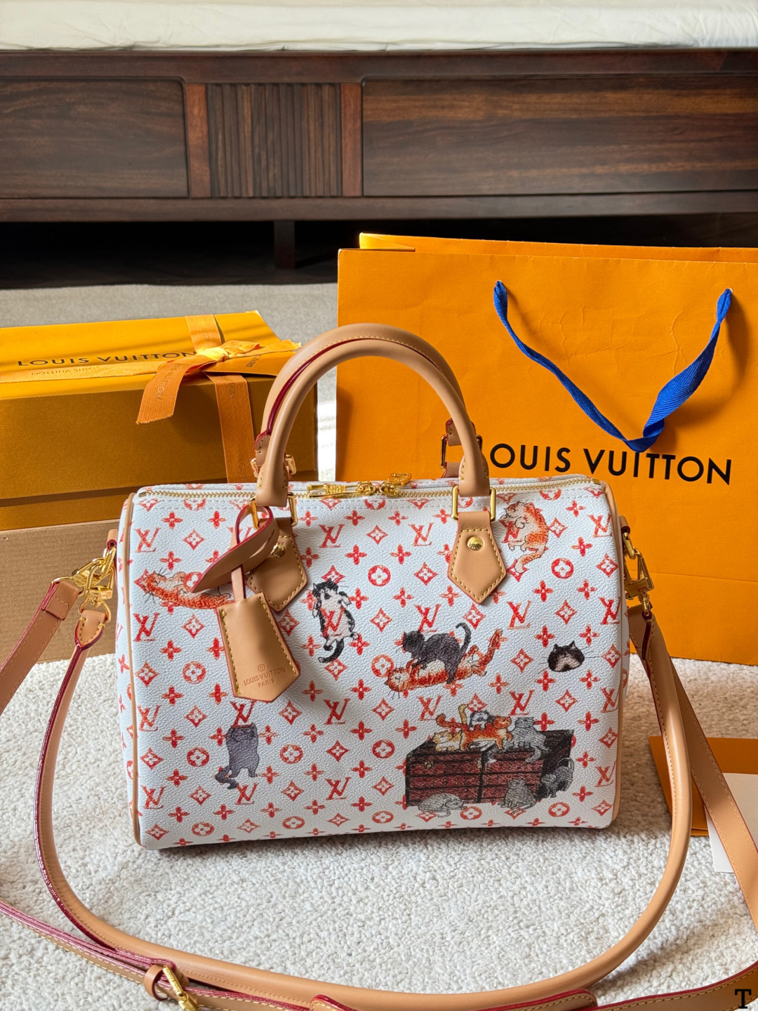 LV Speedy Soft 30 Pillow Bag