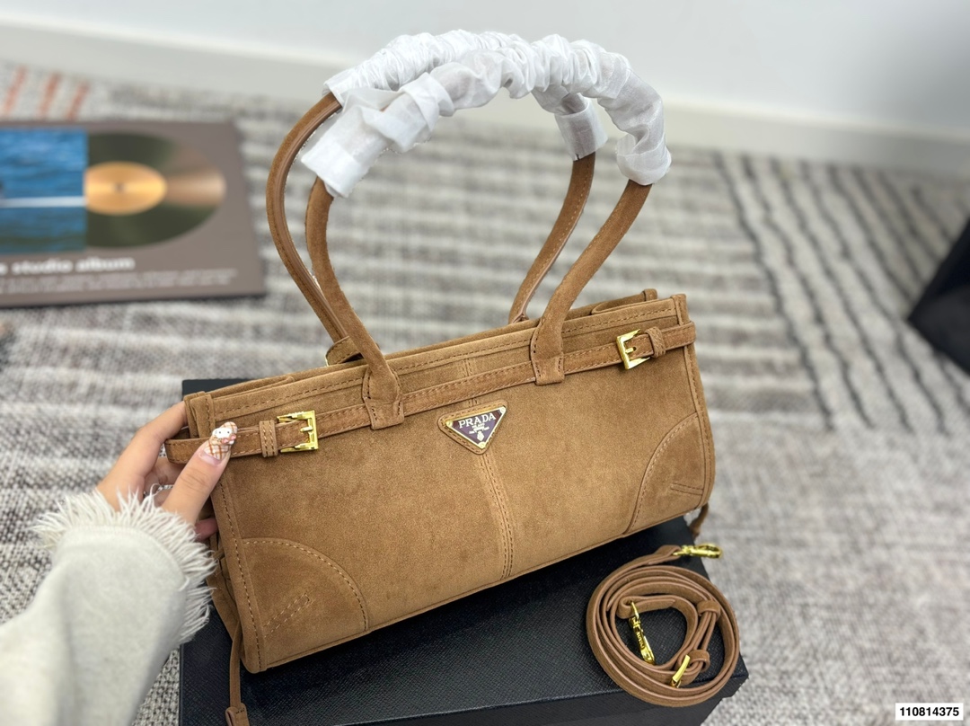 Prada Soft Lux Shoulder Bag