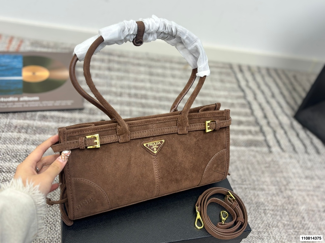 Prada Soft Lux Shoulder Bag