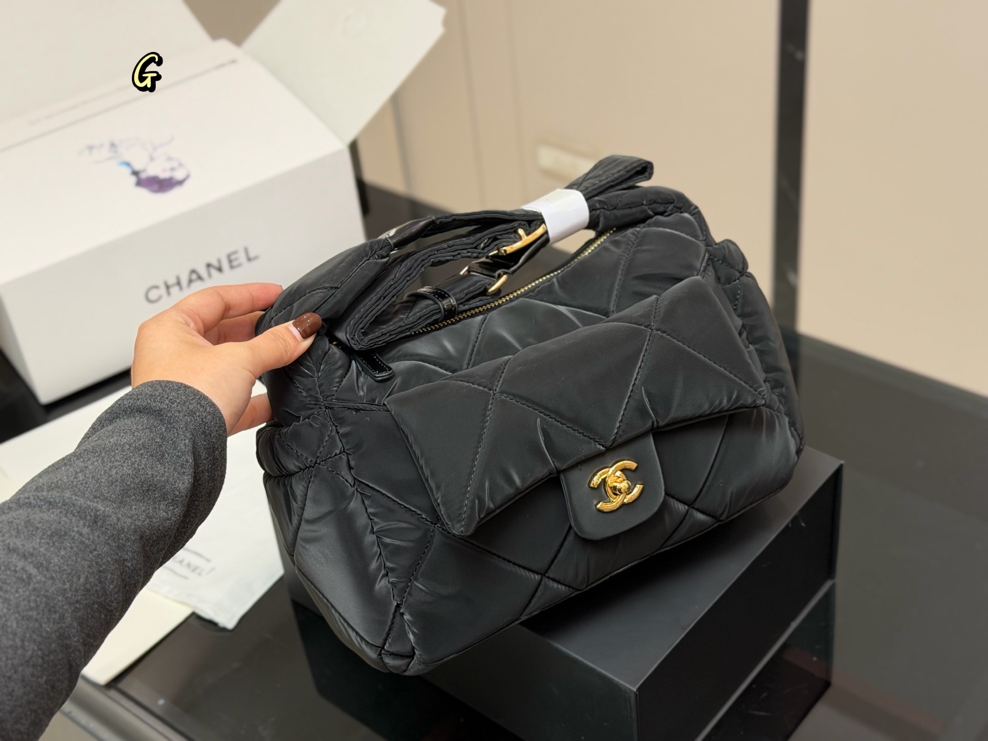 Chanel Coco Neige hobo bag