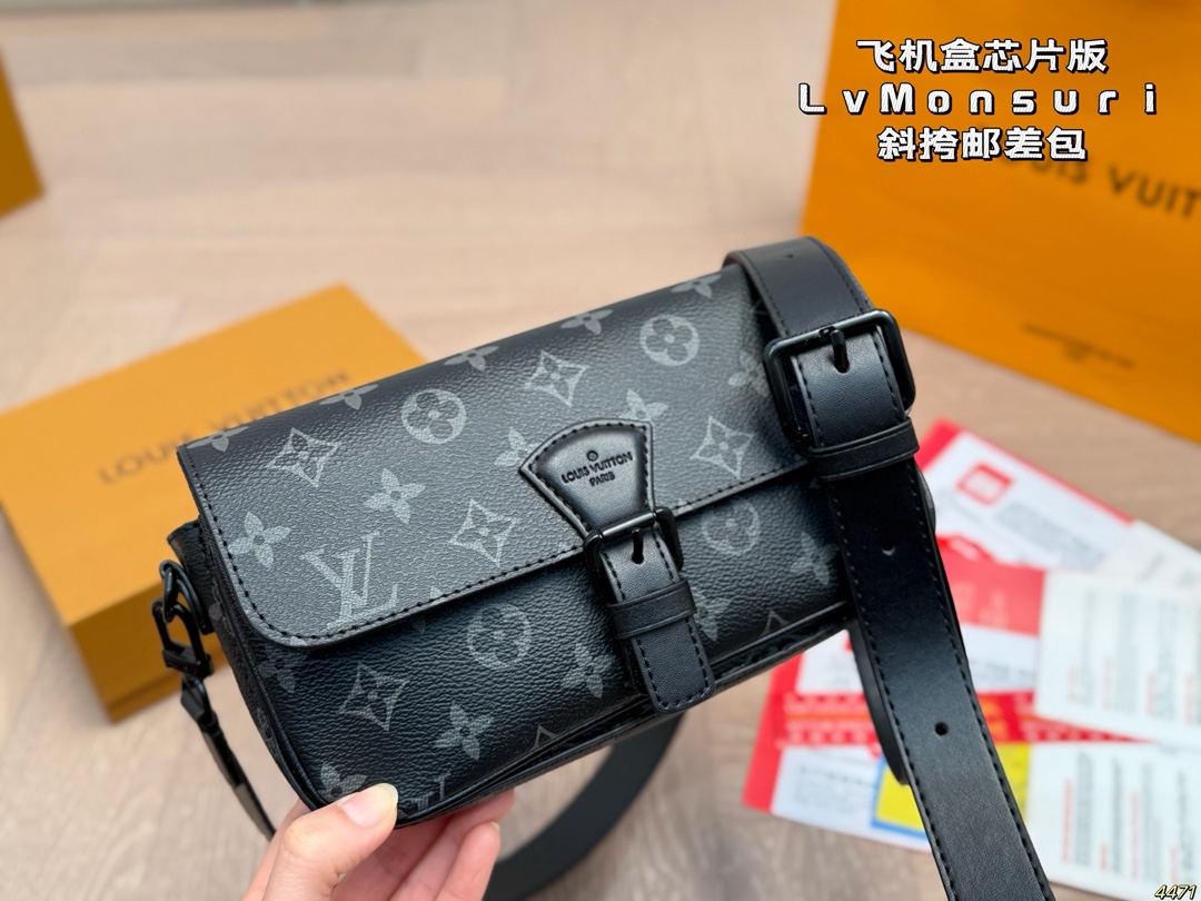LV Monsuri Crossbody Messenger Bag