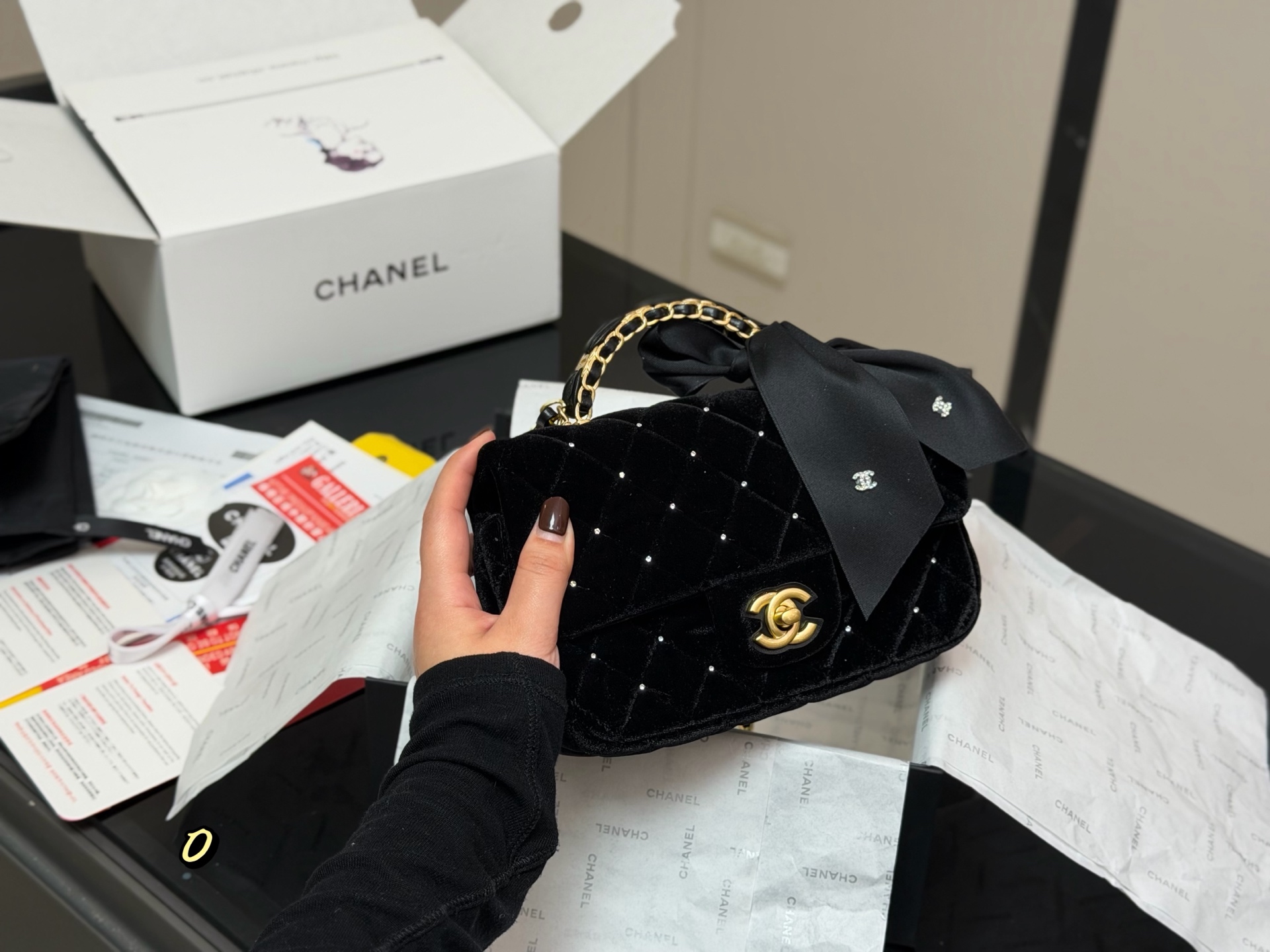Chanel 25k Bow Bag