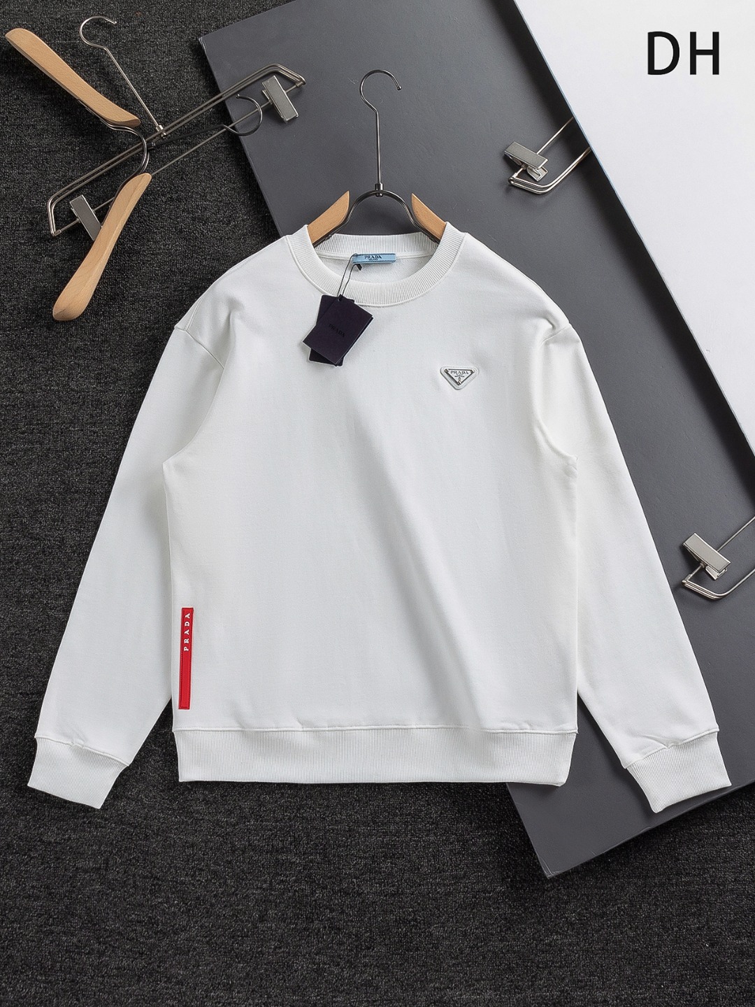Prada Triangle Logo Autumn/Winter Sweatshirt