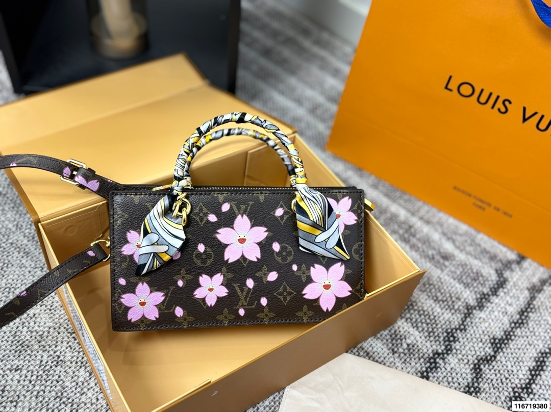 LV Cherry Blossom Tote Bag