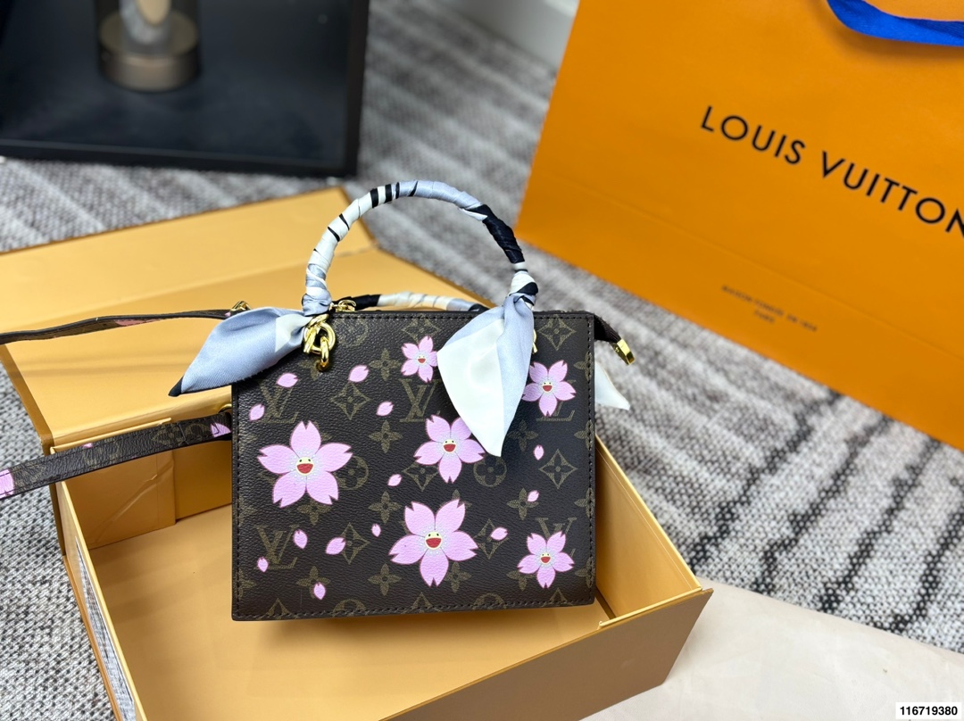 LV Cherry Blossom Tote Bag