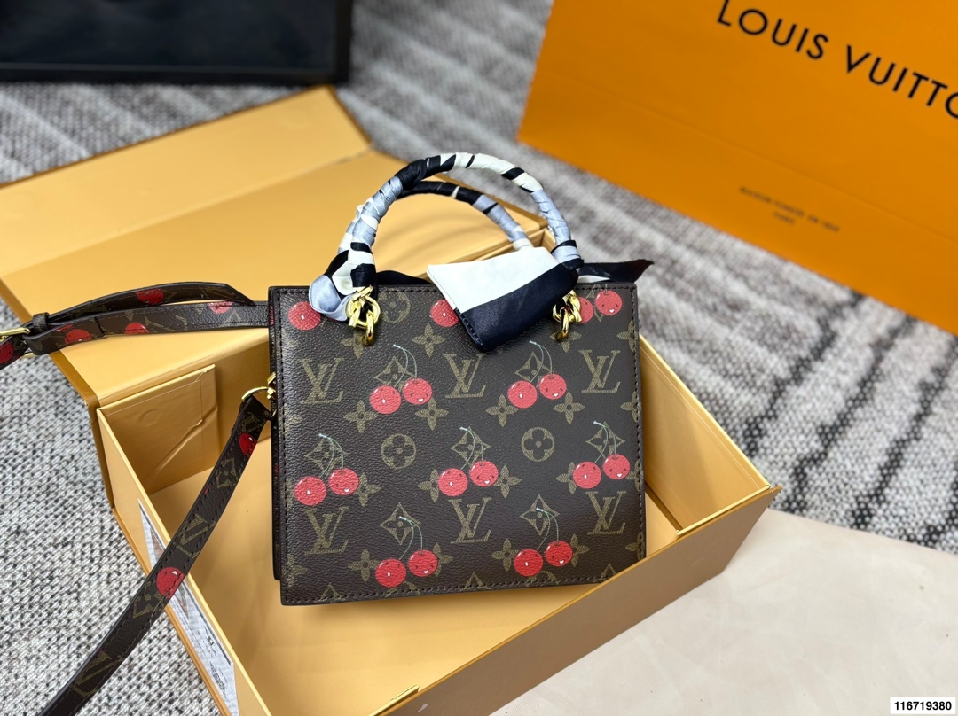 LV Cherry Blossom Tote Bag