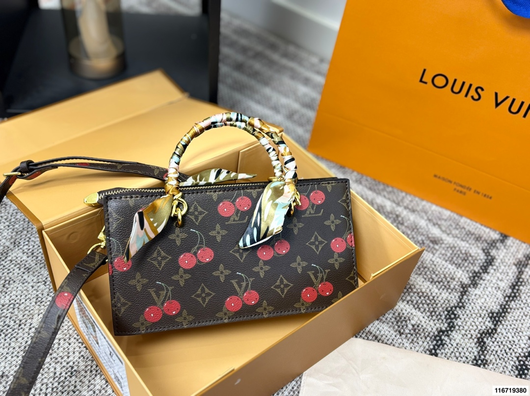LV Cherry Blossom Tote Bag