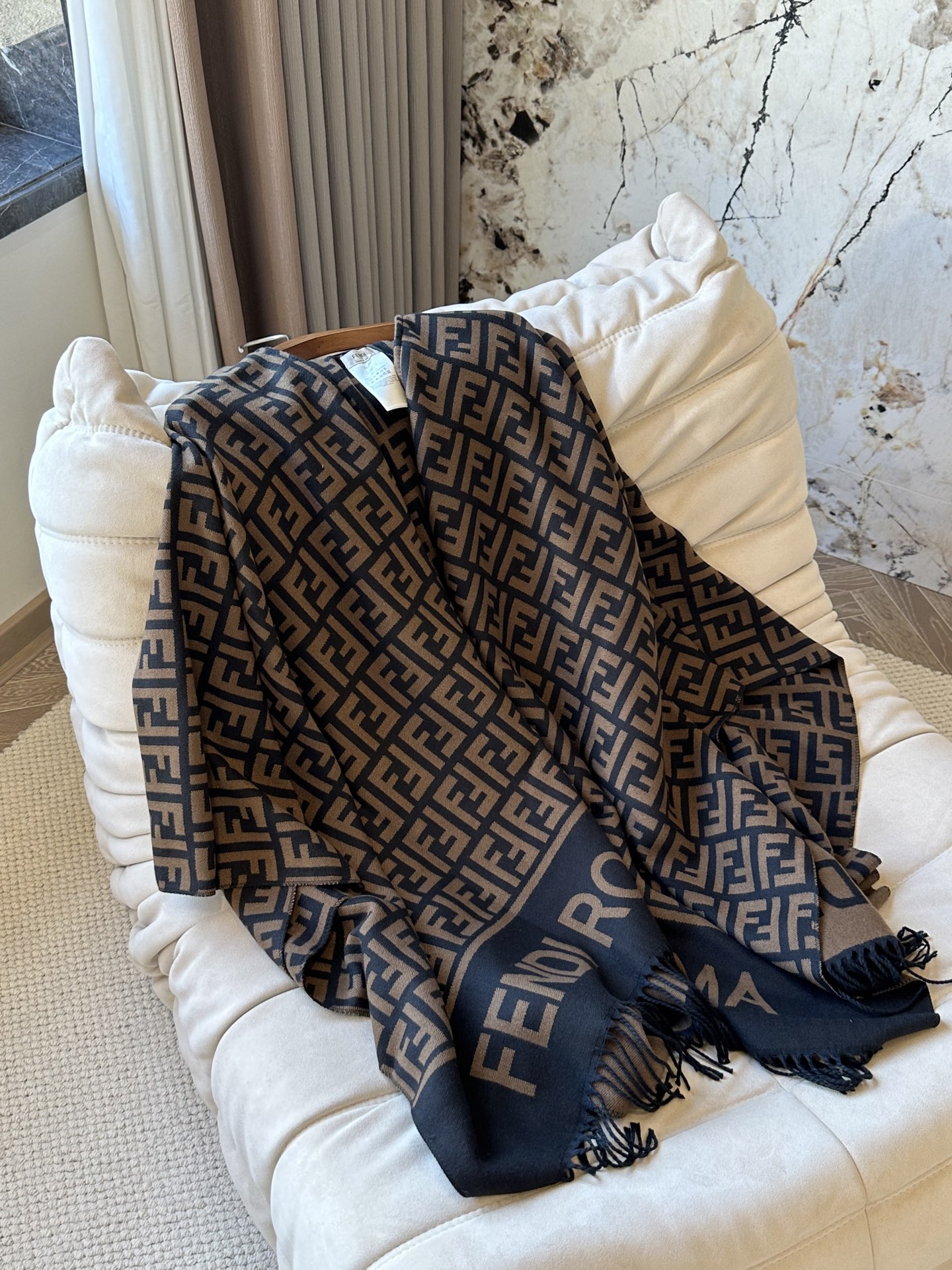 Fendi Monogram Shawl