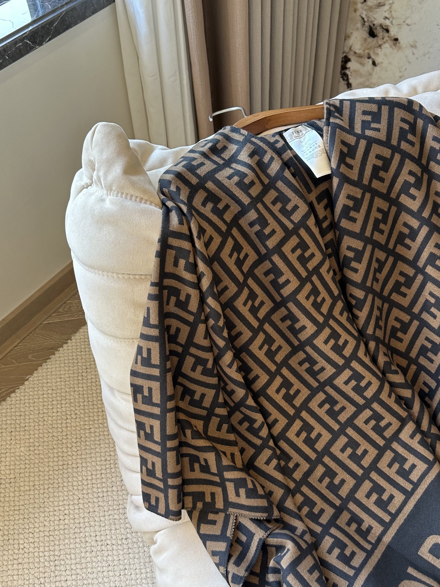 Fendi Monogram Shawl