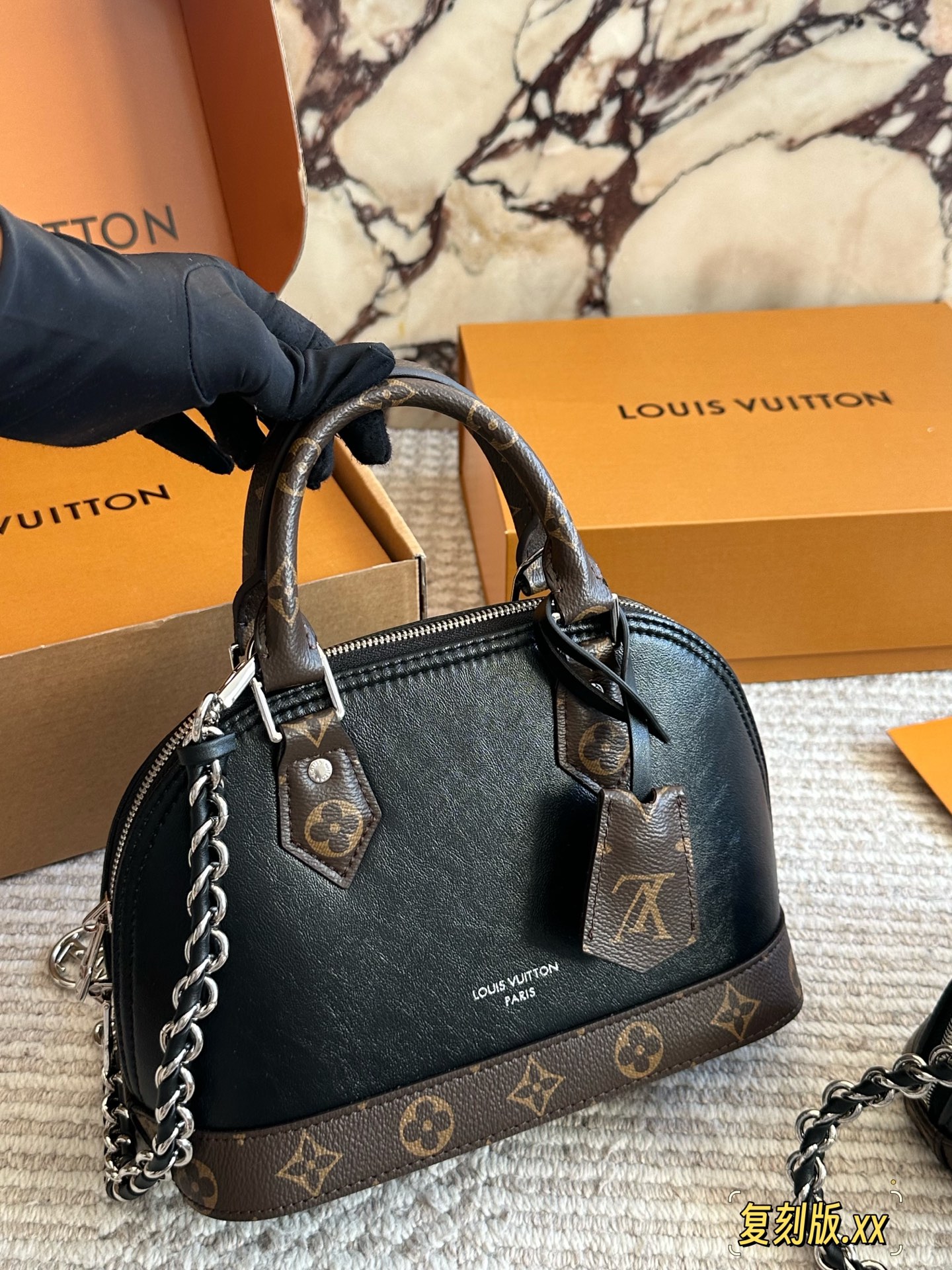 LV Alma Shell Bag