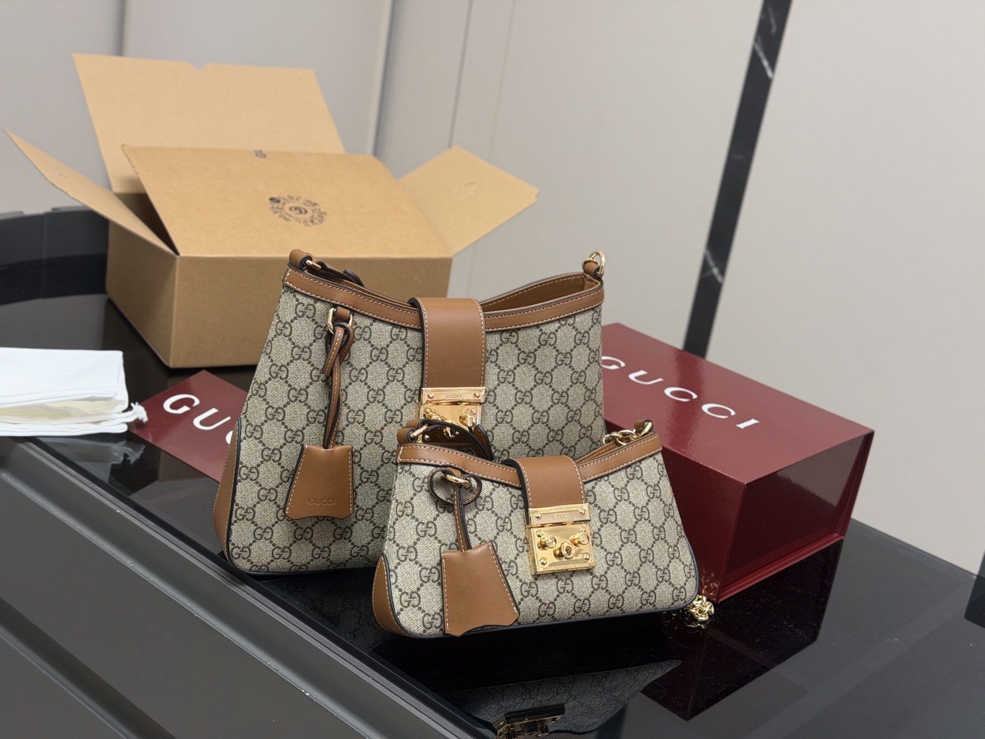 Gucci's new Padlock chain bag