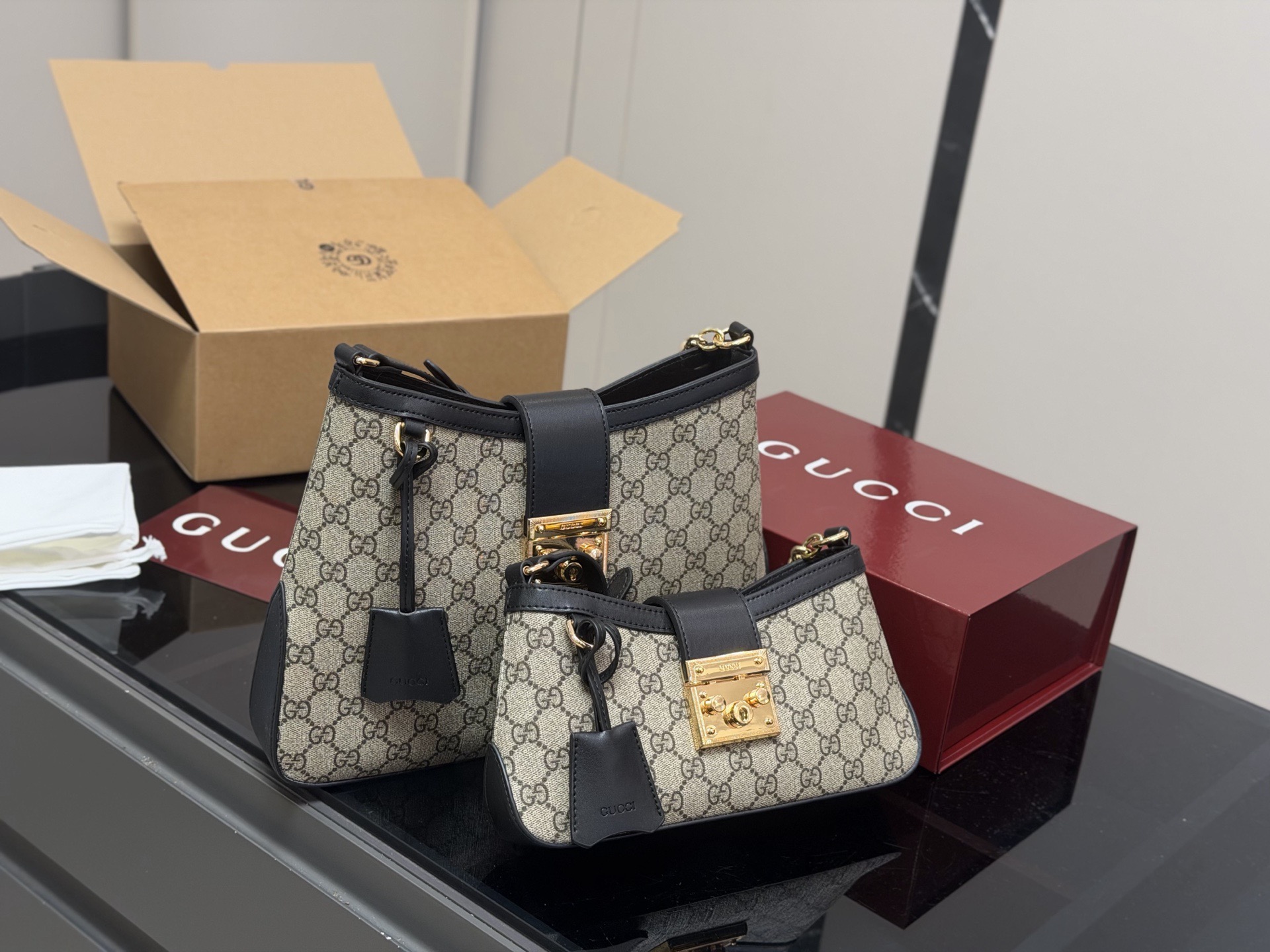 Gucci's new Padlock chain bag