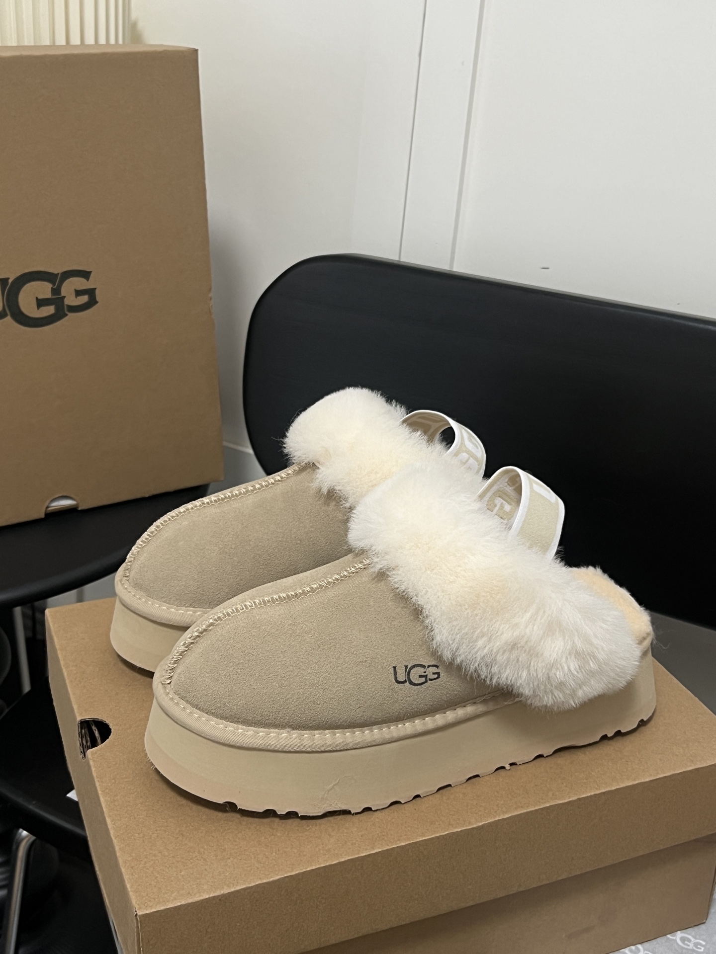UGG platform snow boots
