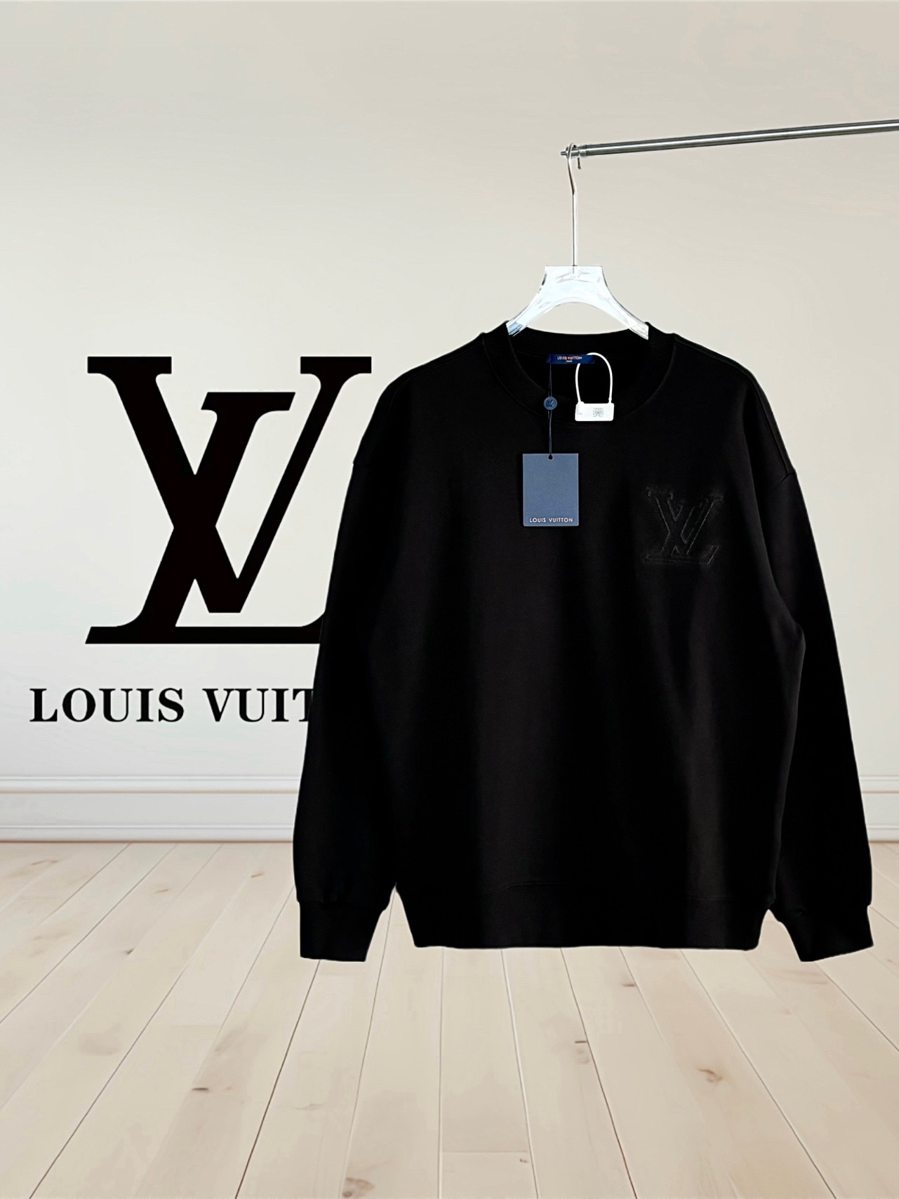 Louis Vuitton Embroidered Crew Neck Sweatshirt