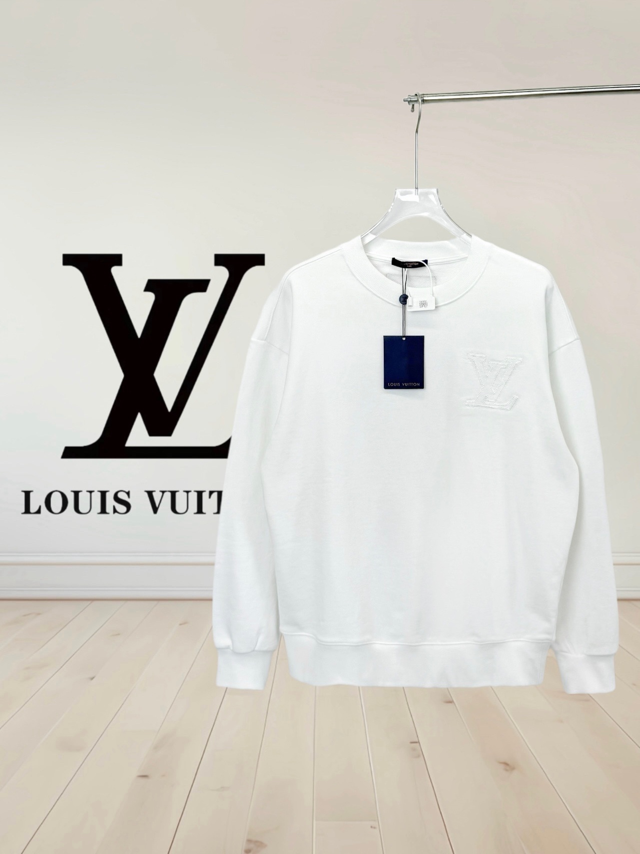 Louis Vuitton Embroidered Crew Neck Sweatshirt