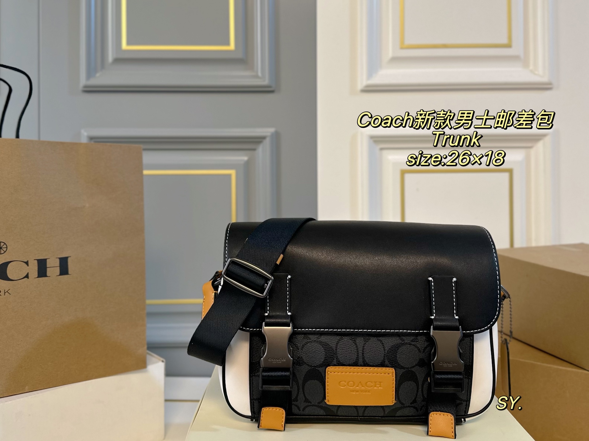 COACH Track Men's Messenger Bag