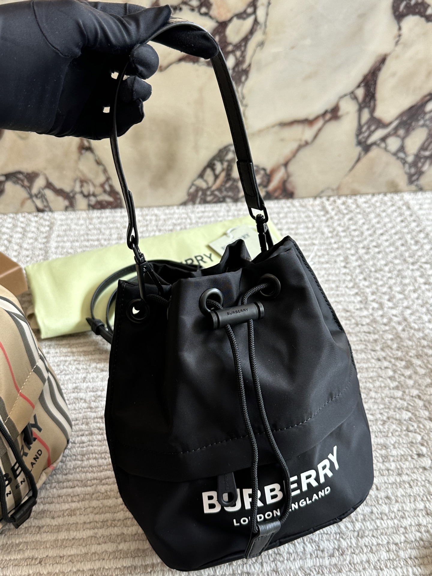 Burberry's new bucket bag