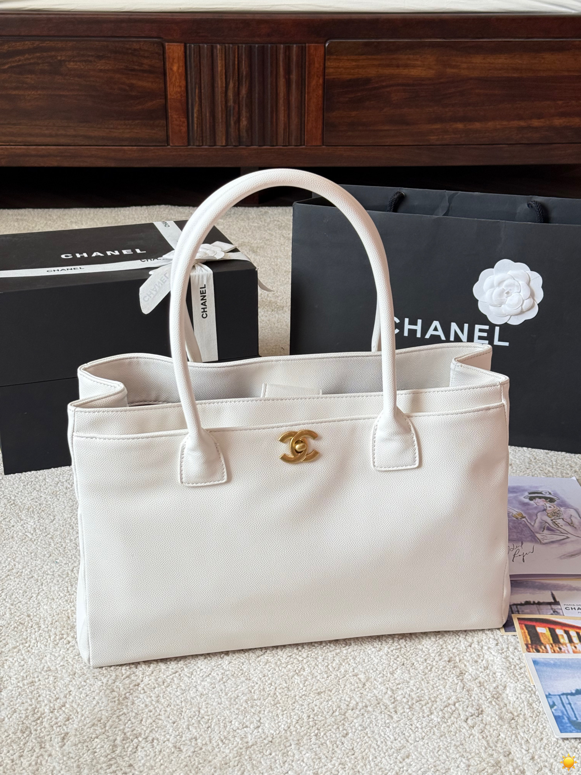 Chanel Cerf Tote Bag