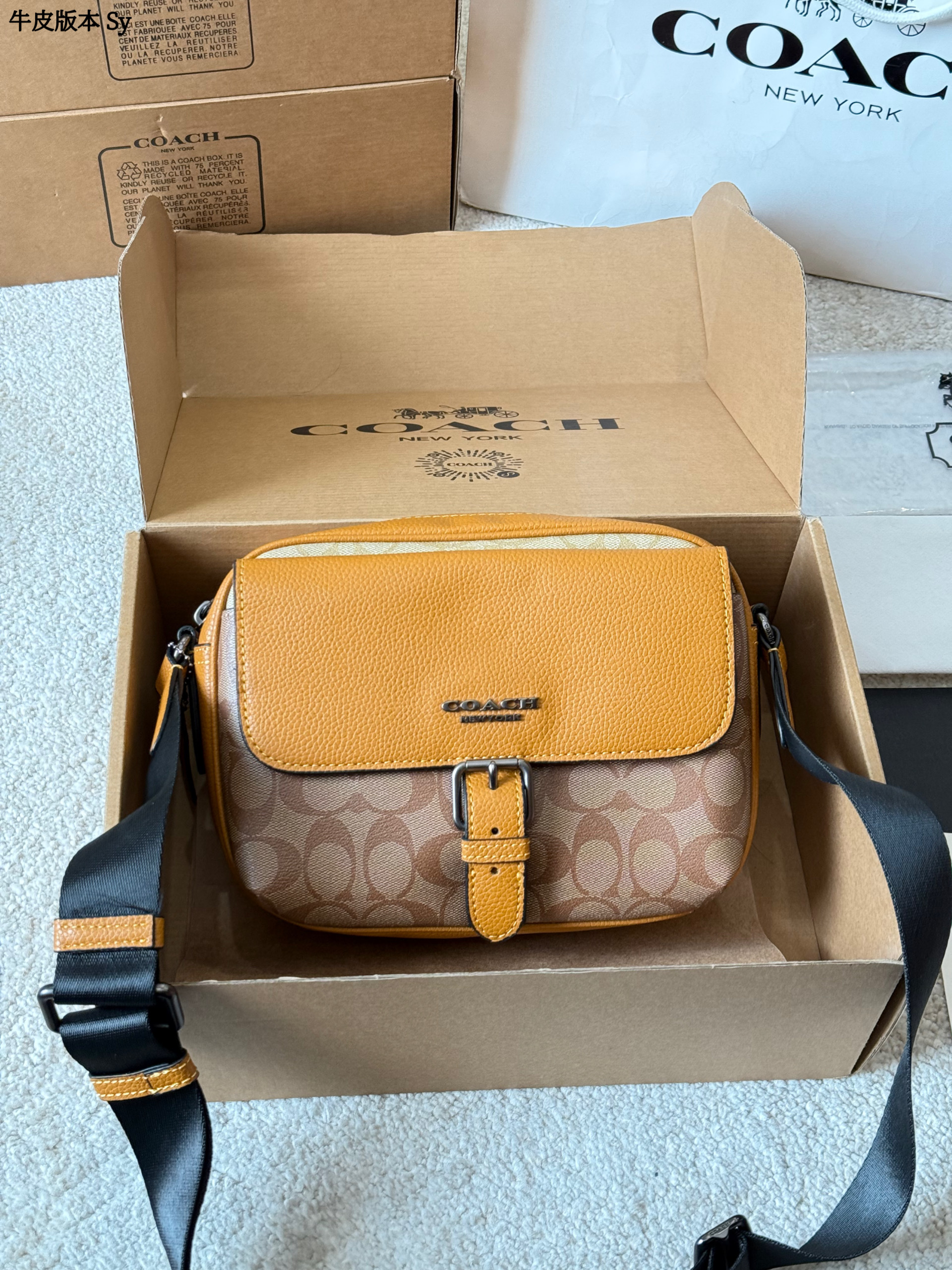 Coach Hudson Men's Crossbody Bag