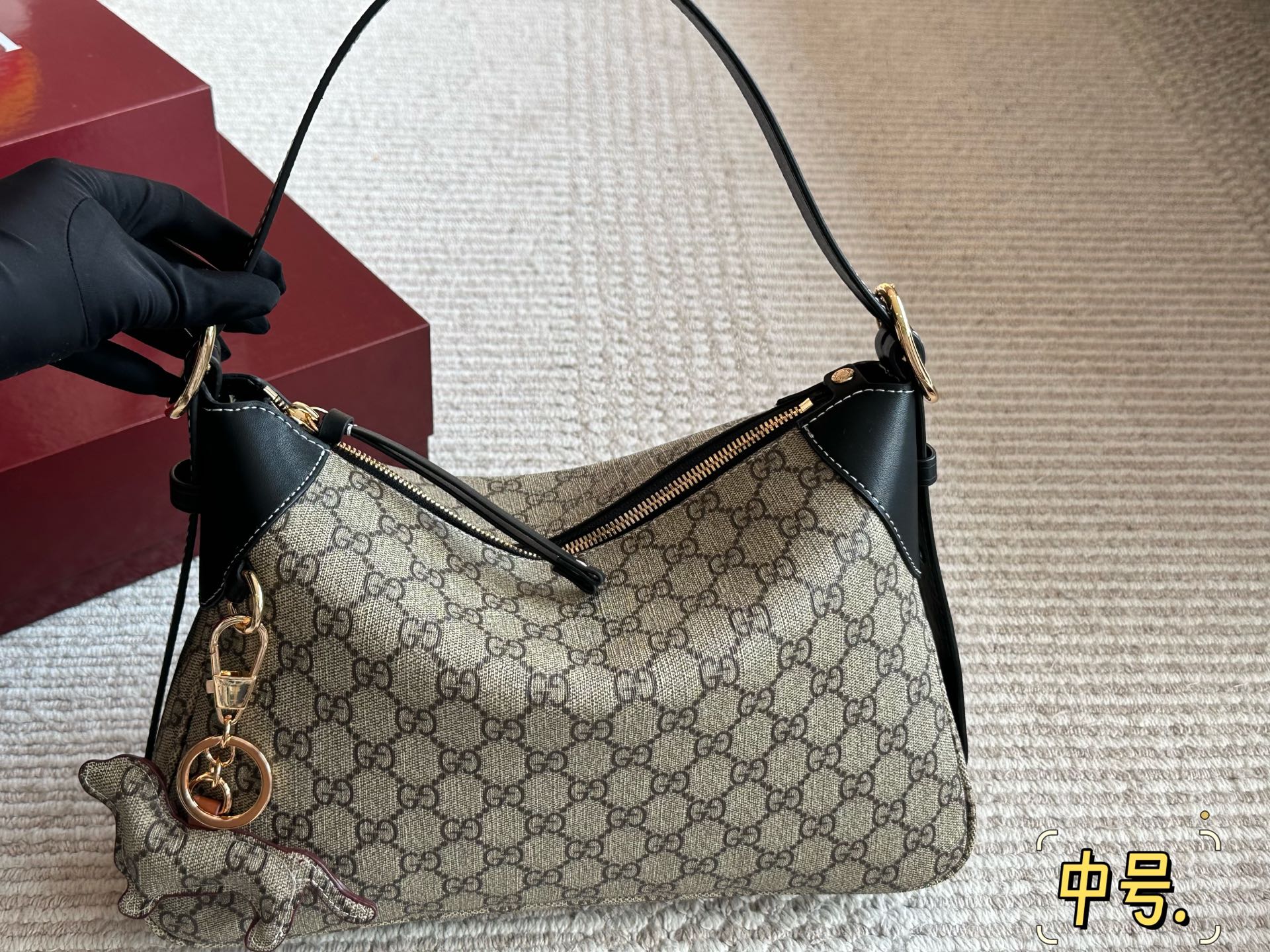 Gucci Emblem Series Tweet Bag