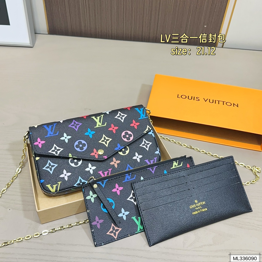 LV 3-in-1 Envelope Bag