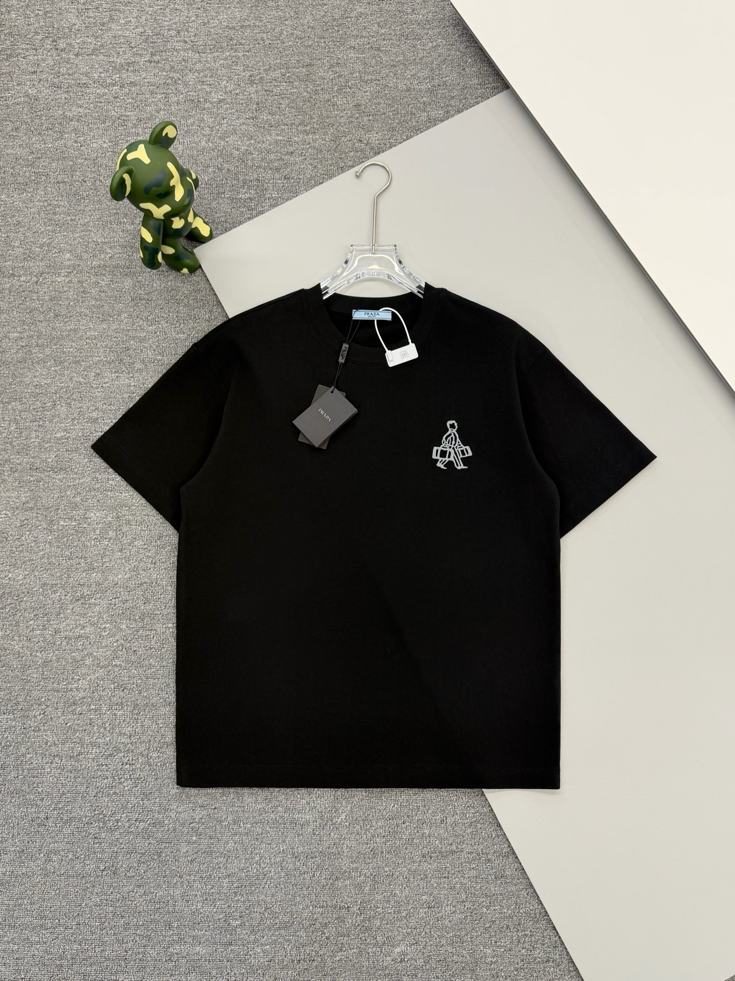 Prada Crew Neck Short Sleeve T-Shirt