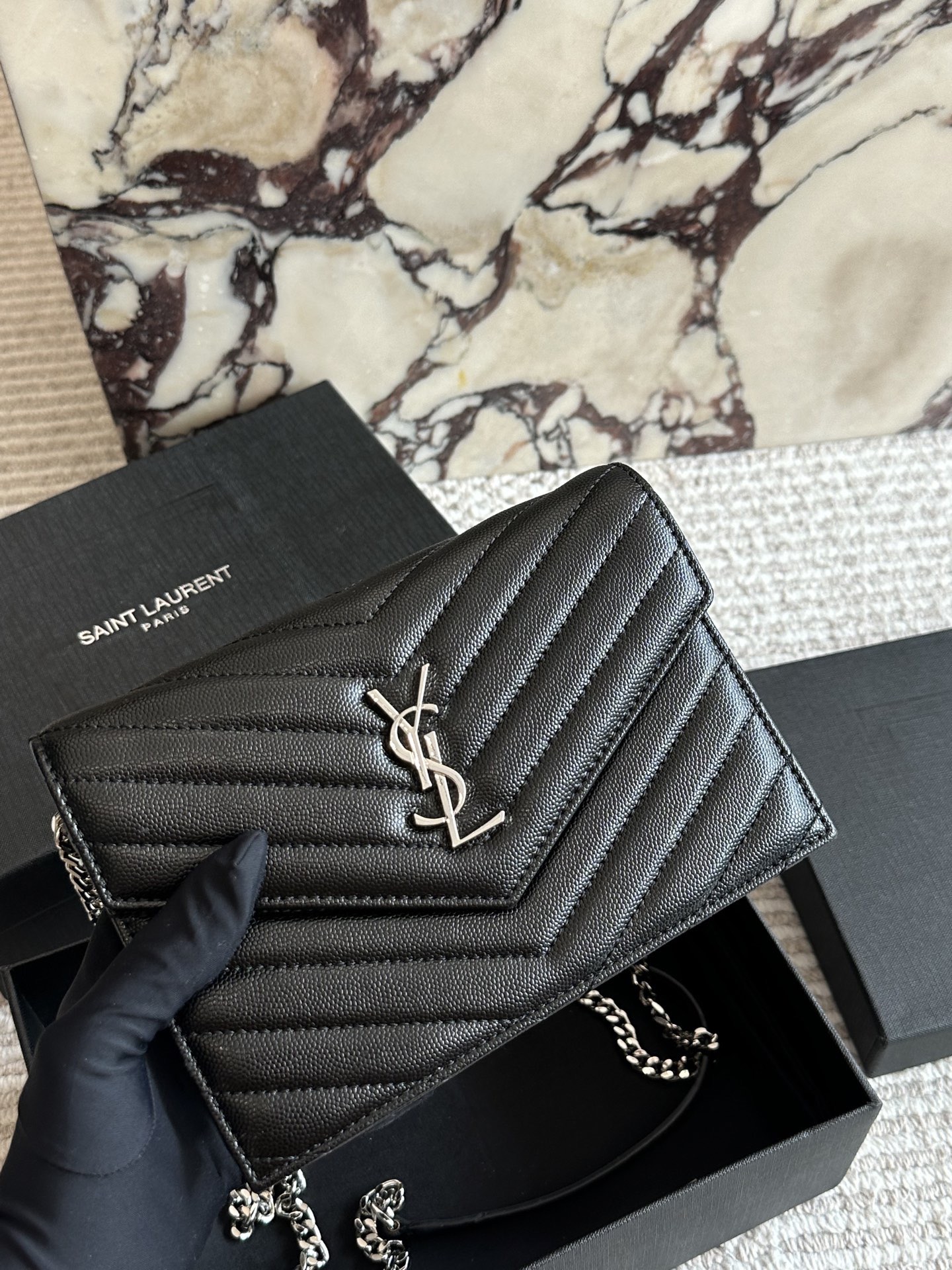YSL WOC envelope bag