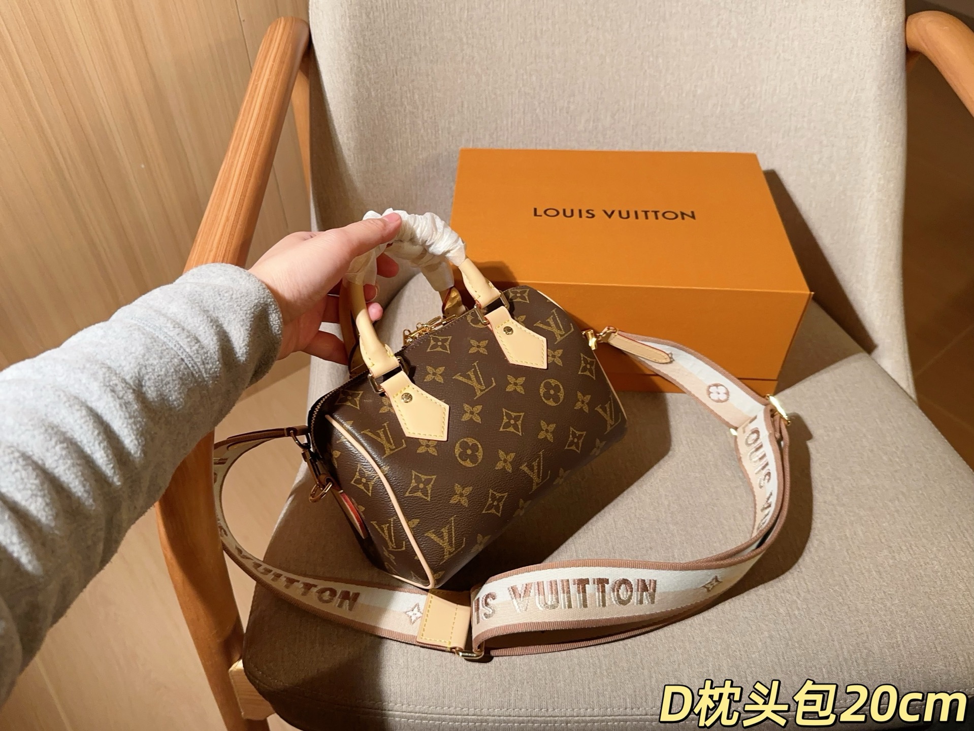 LV Speedy20 Pillow Bag