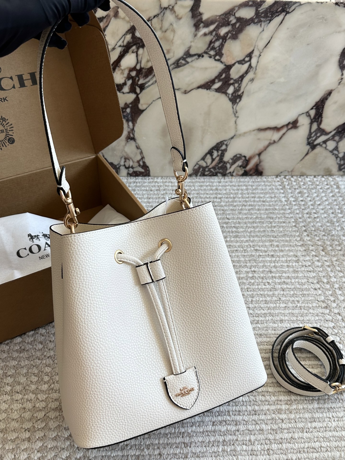 Coach's new bucket bag