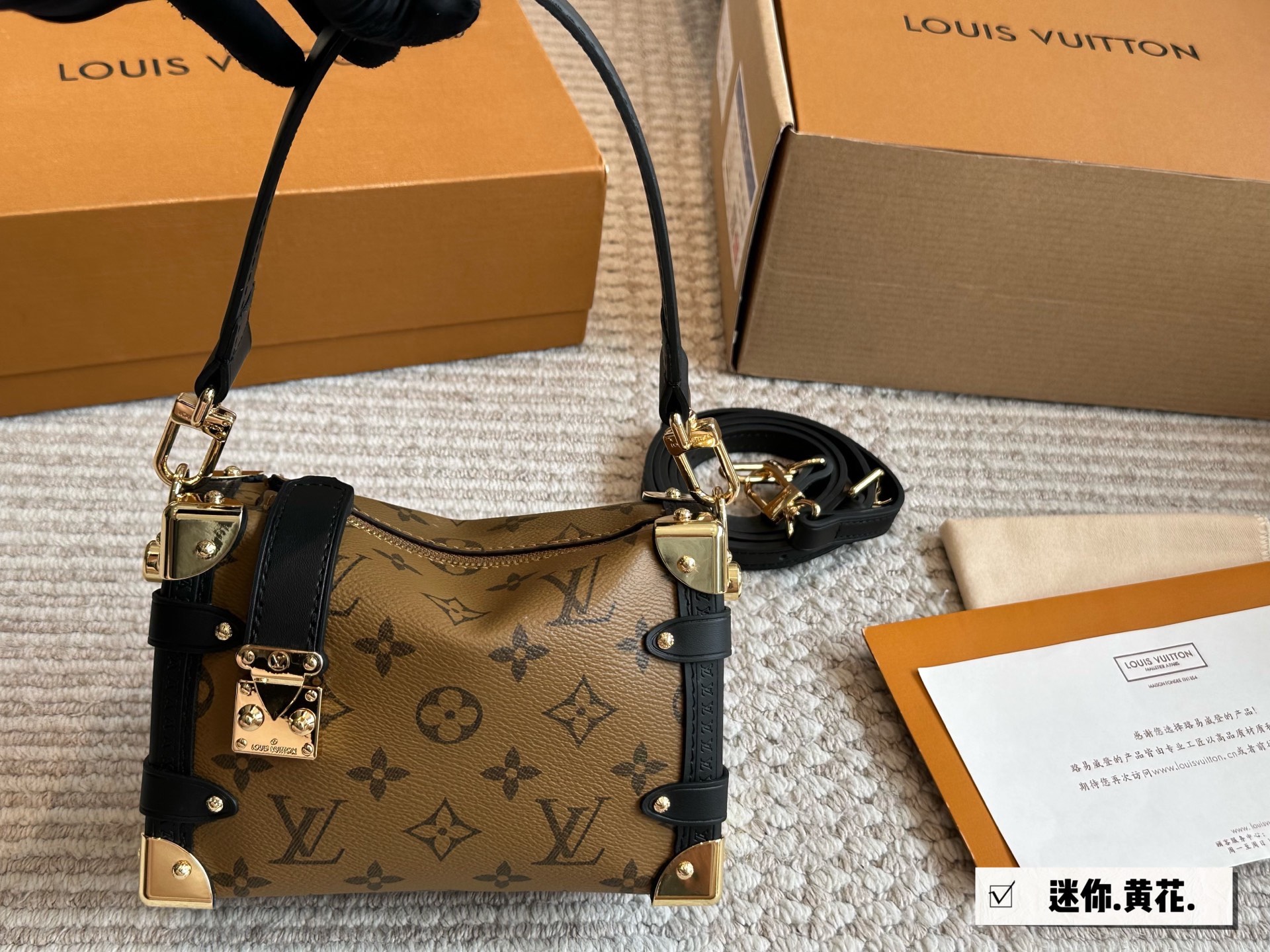 LV Side Trunk Mini Soft Case