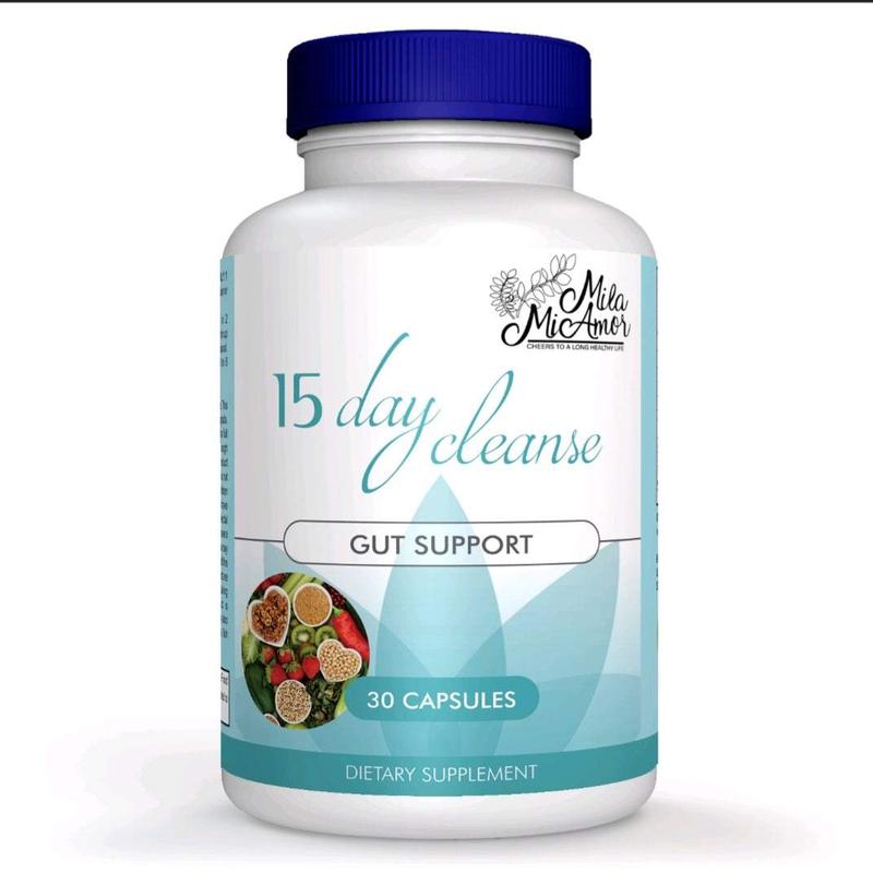 15 Day Cleanse - Gut and Colon Support | Advanced Formula with Fiber | Made in USA