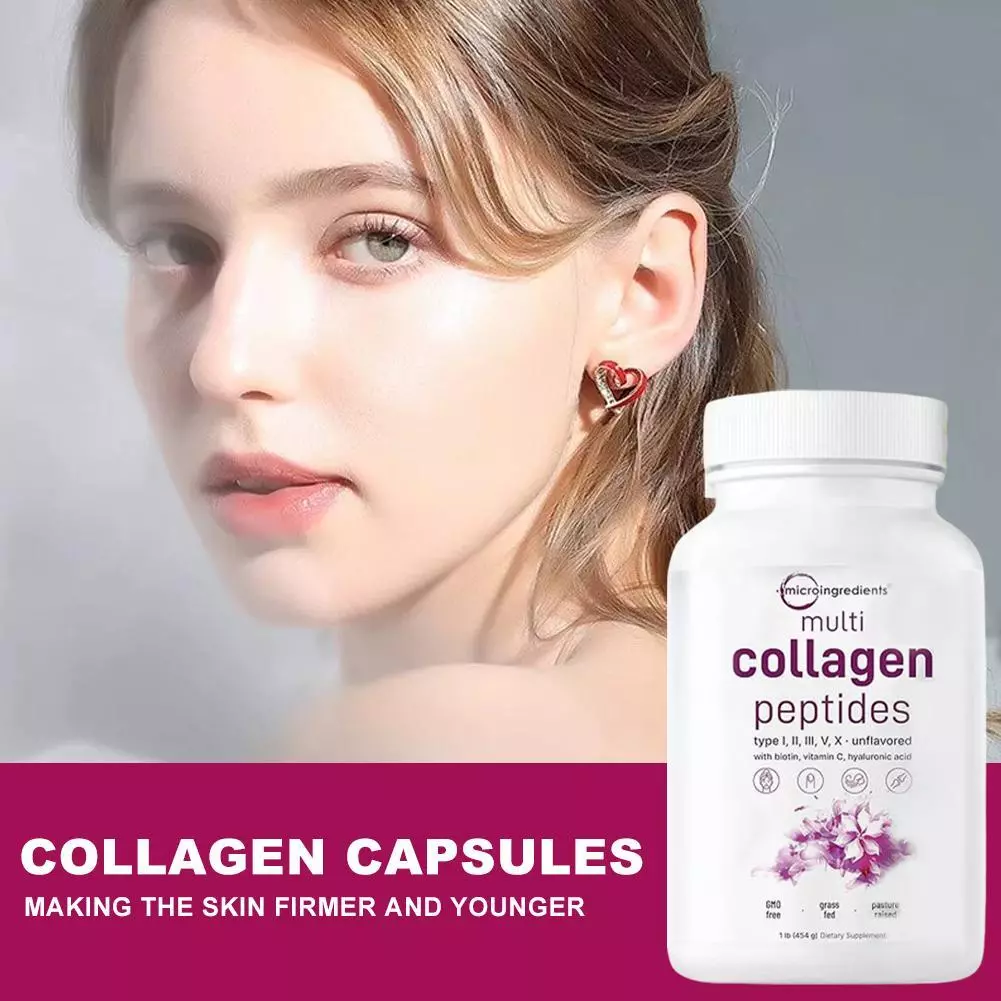 Micro Ingredients Multi Collagen Peptides Complex for Women, Young Once More