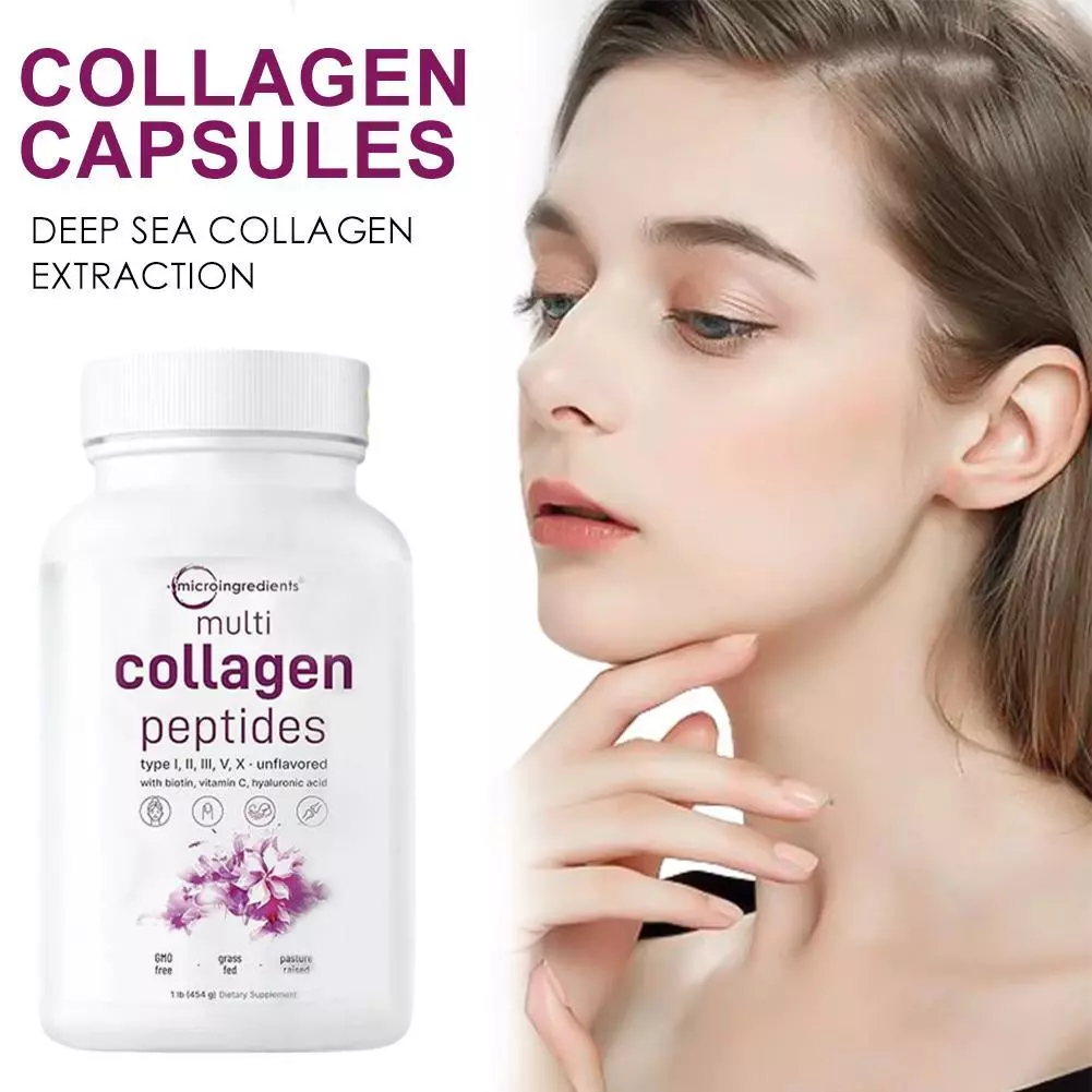 Micro Ingredients Multi Collagen Peptides Complex for Women, Young Once More