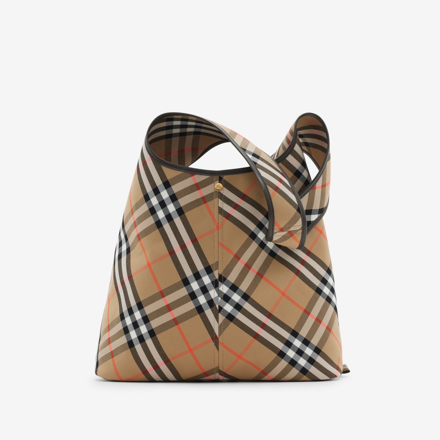 Large Check Shoulder Bag