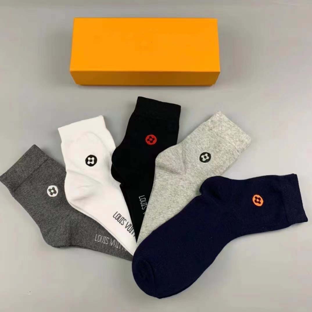 Socks gift box 5 pairs, everything matches warm