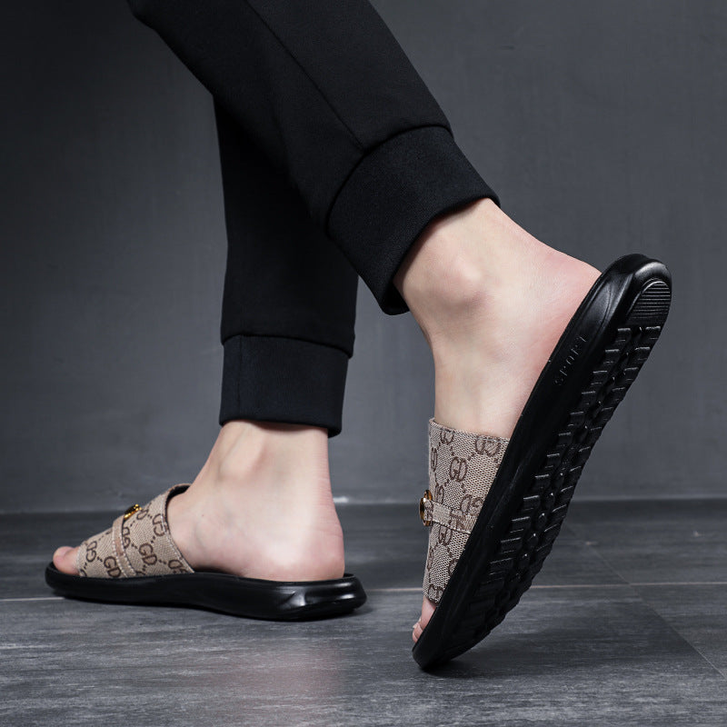 Fashionable outerwear men's sandals PF01060650