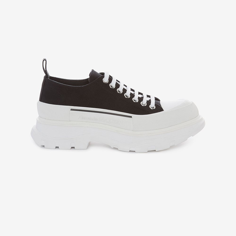 Men's Tread Slick Lace Up in Black/white 807888