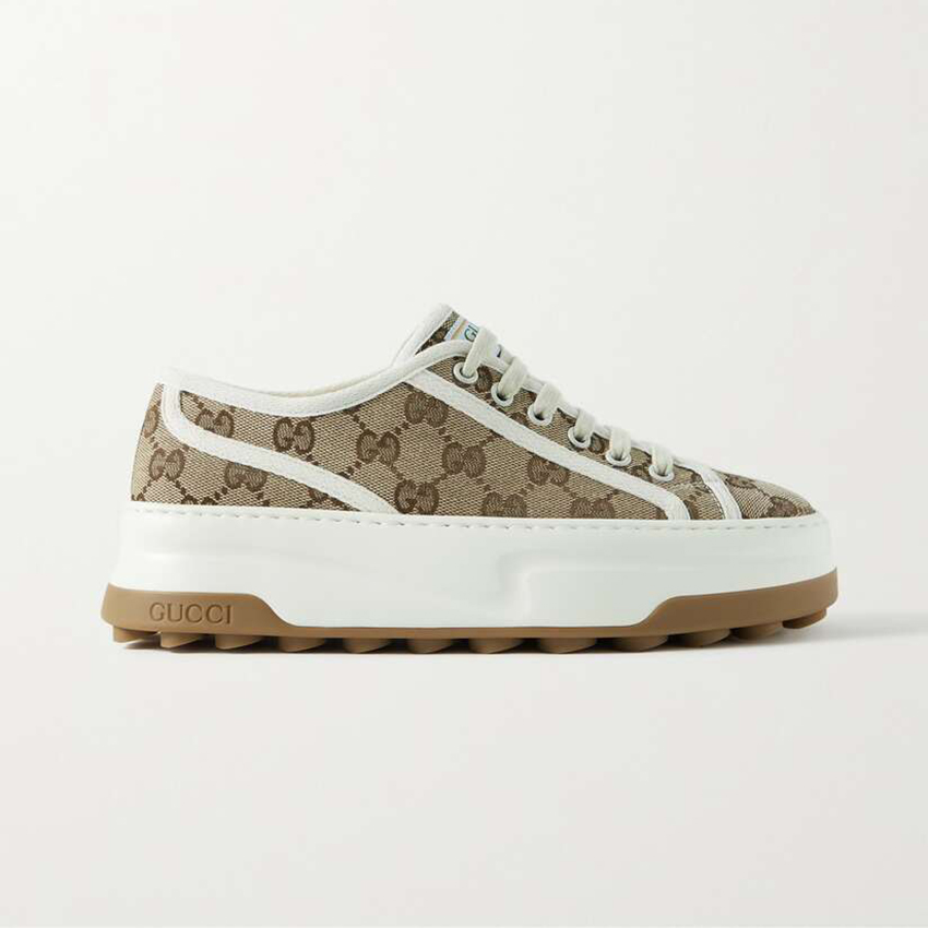Jacquard canvas sneakers 951288