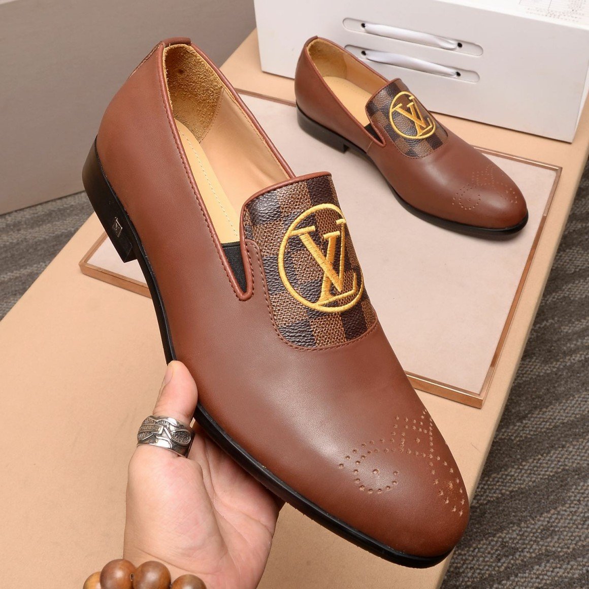 Handmade Luxury Calf Leather Dress Up Shoes