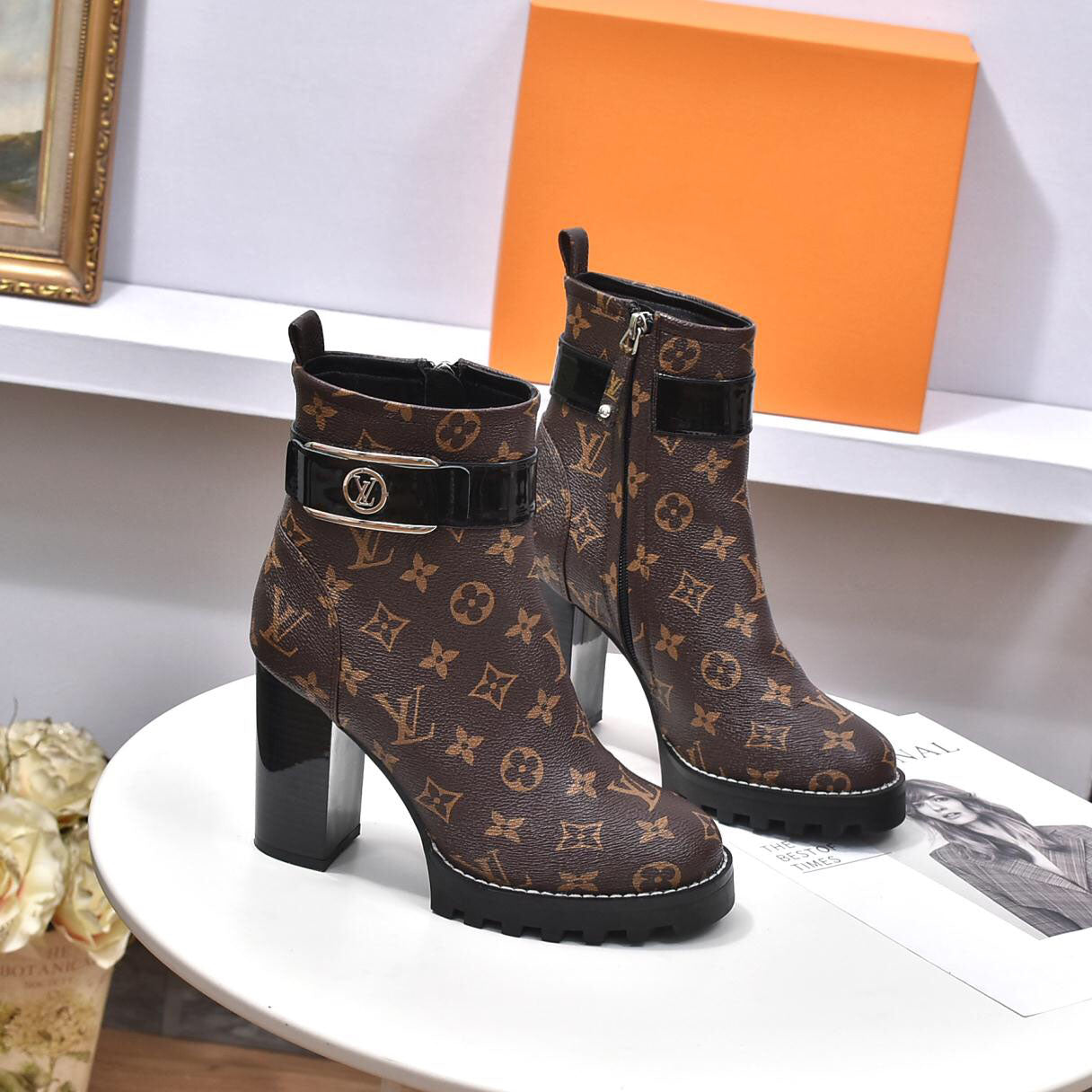 New fashion women's shoes versatile ankle boots S07
