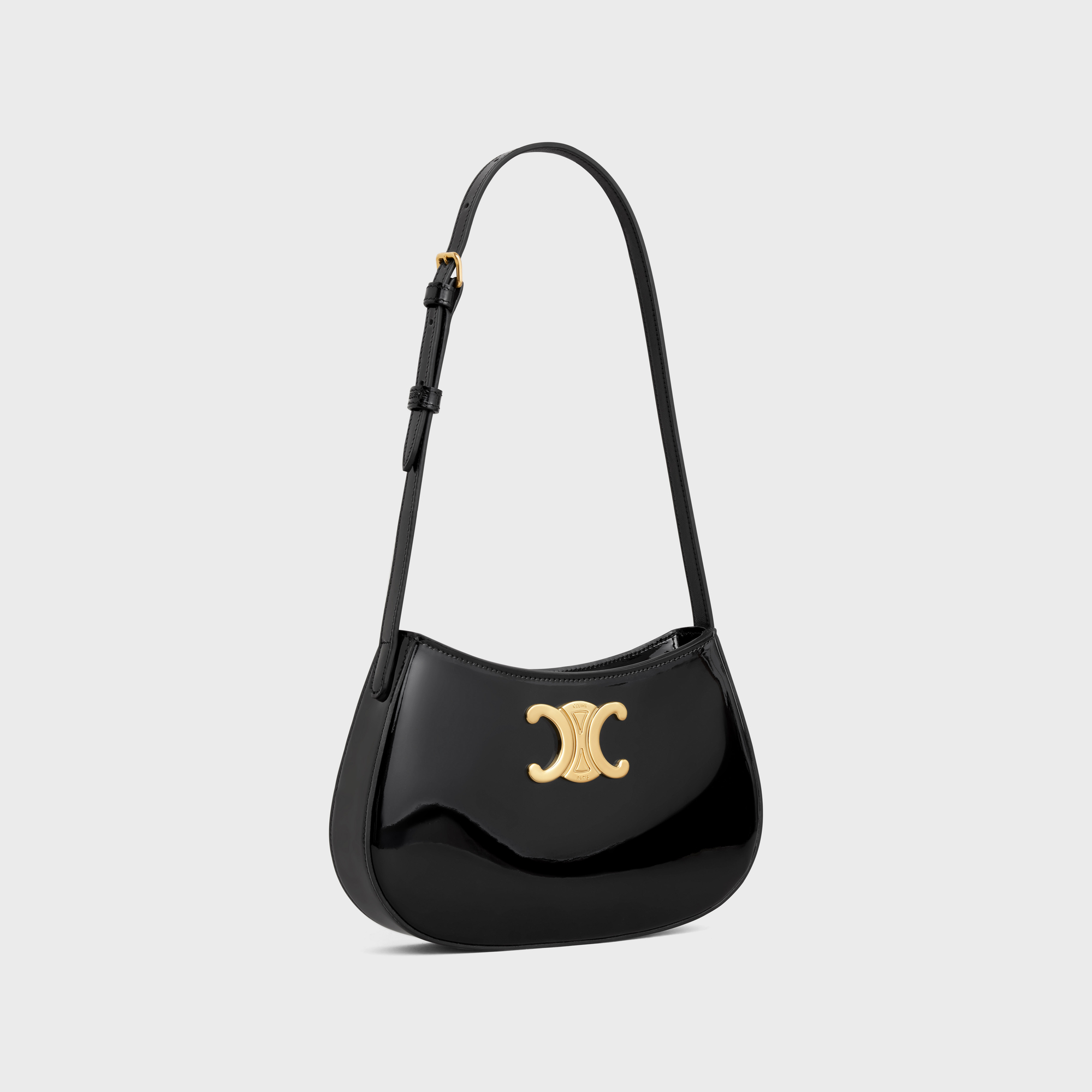 MEDIUM TILLY BAG IN PATENT CALFSKIN 115703